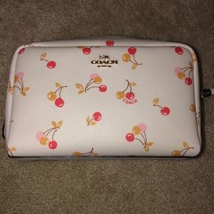 Coach cosmetic bag